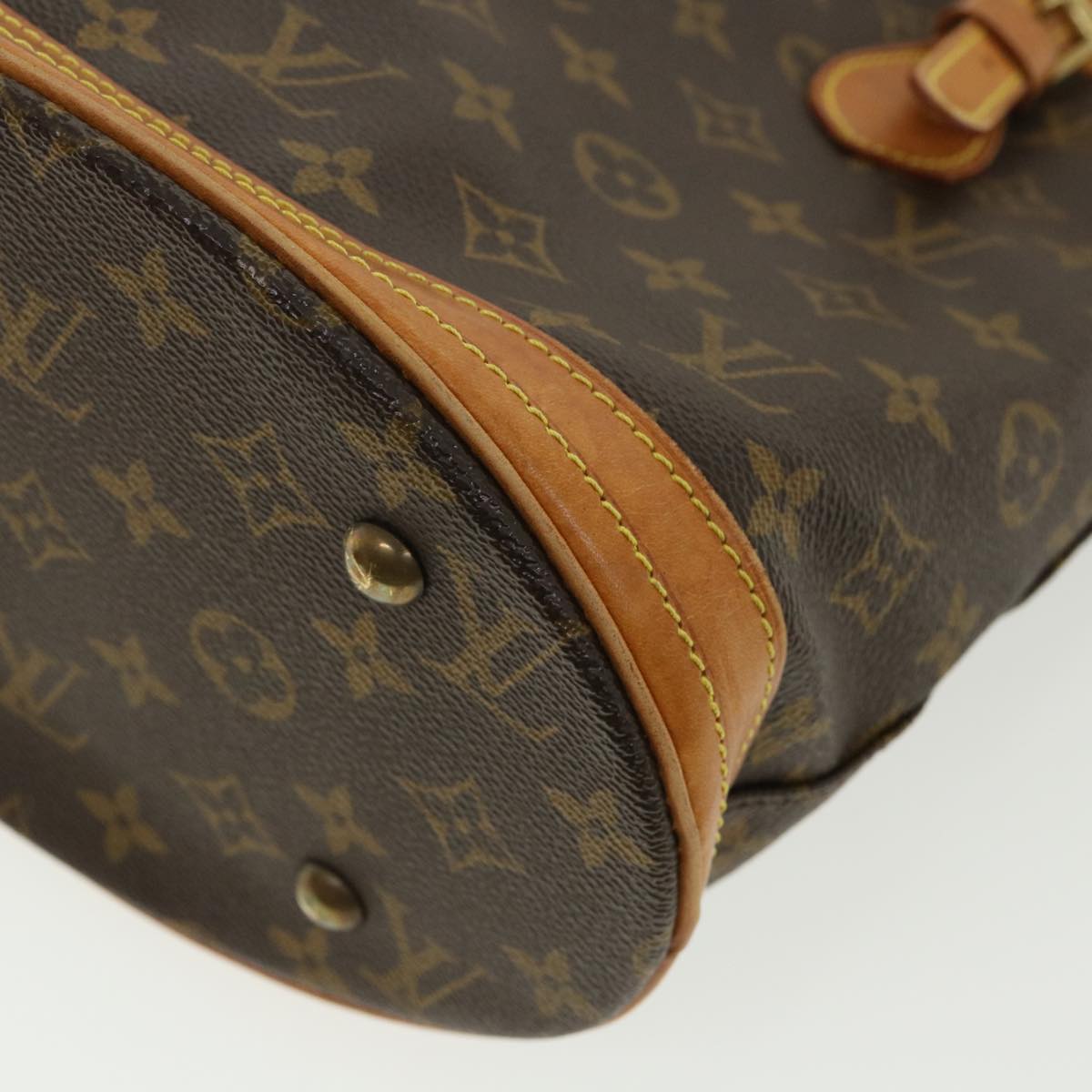 LOUIS VUITTON Monogram Bucket PM Shoulder Bag M42238 LV Auth yk5851