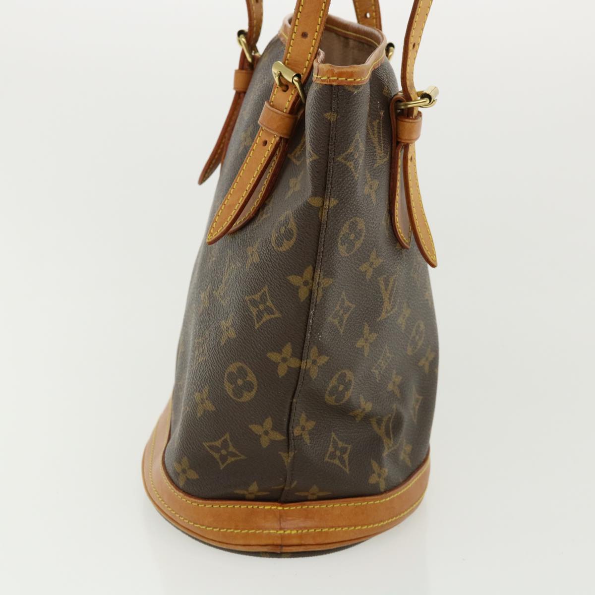 LOUIS VUITTON Monogram Bucket PM Shoulder Bag M42238 LV Auth yk5851