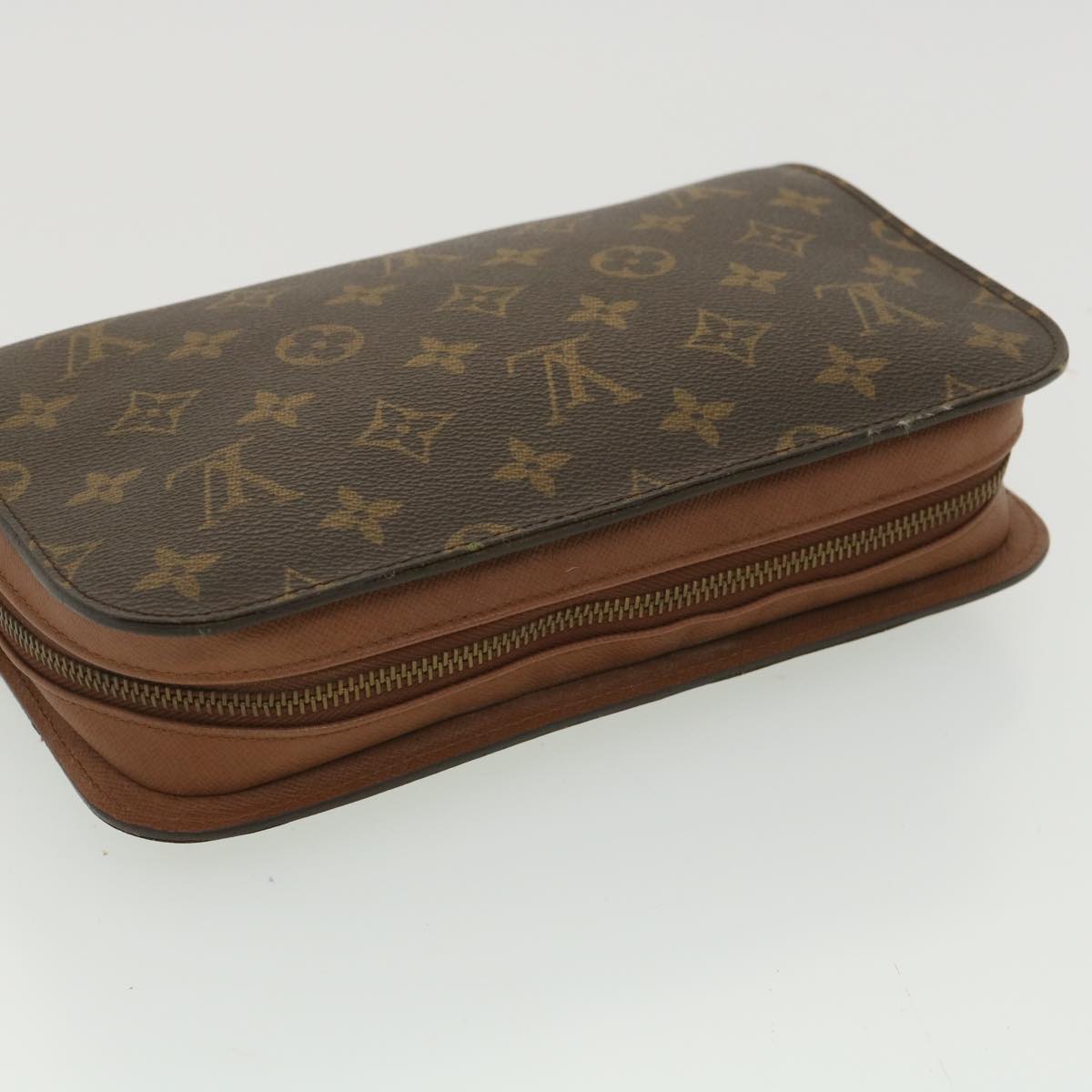 LOUIS VUITTON Monogram Orsay Clutch Bag M51790 LV Auth yk5861B