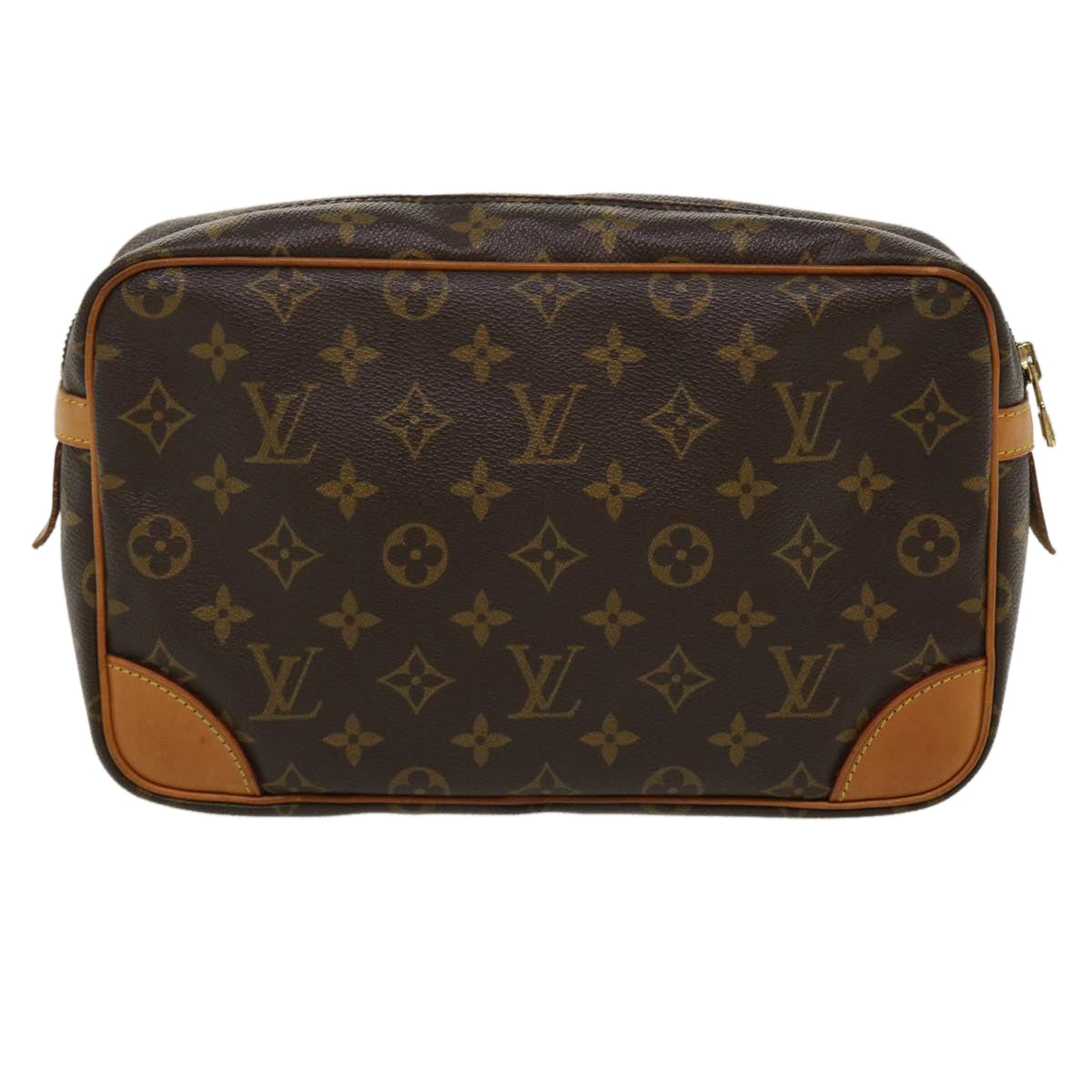 LOUIS VUITTON Monogram Compiegne 28 Clutch Bag M51845 LV Auth yk5869 - 0