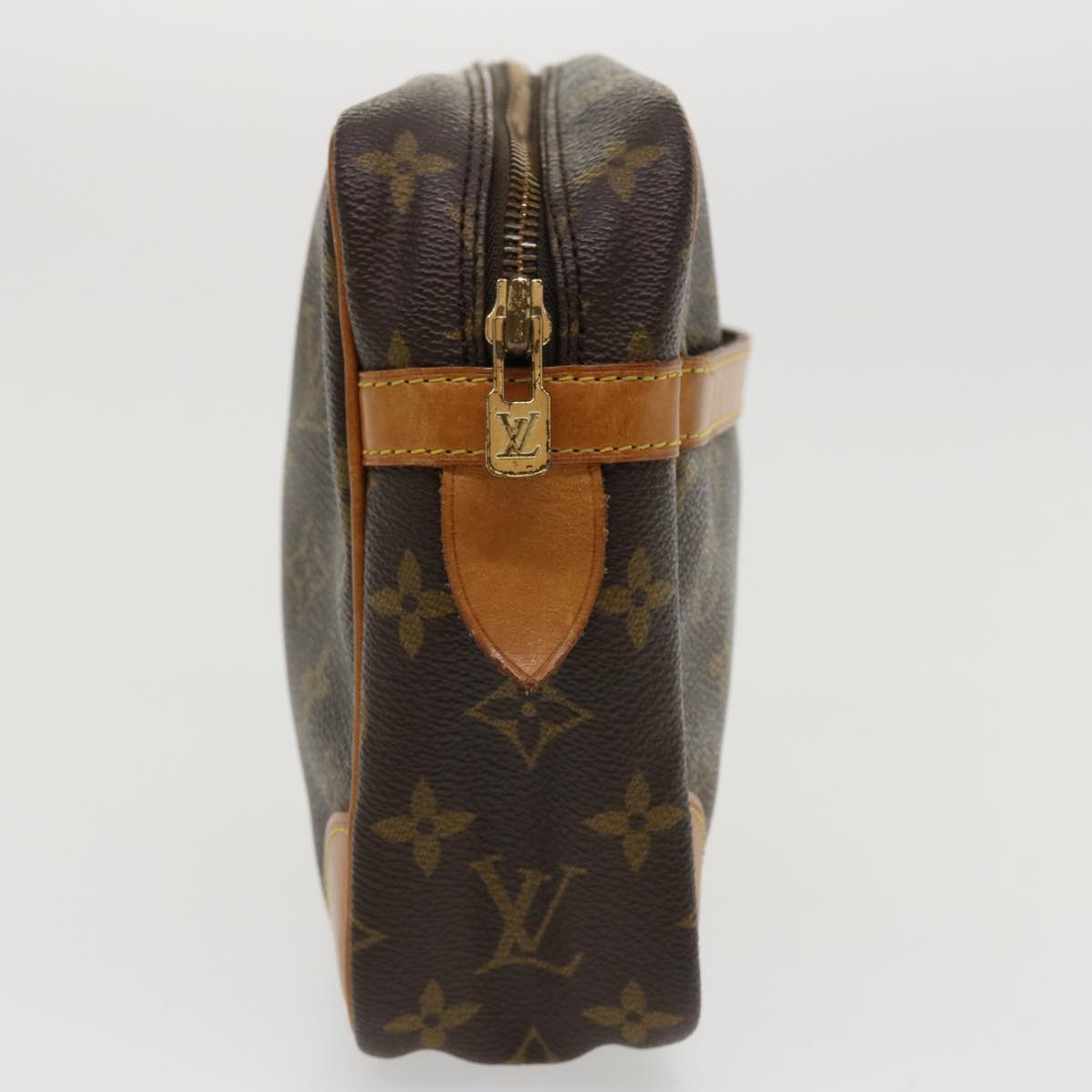 LOUIS VUITTON Monogram Compiegne 28 Clutch Bag M51845 LV Auth yk5869