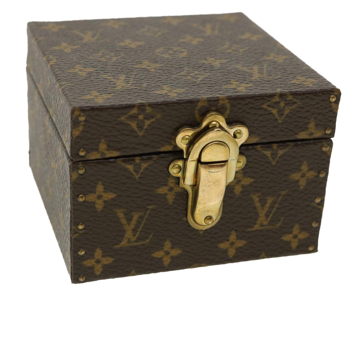 LOUIS VUITTON Monogram Eccrine Declaration Jewelry Box M21010 LV Auth yk5887