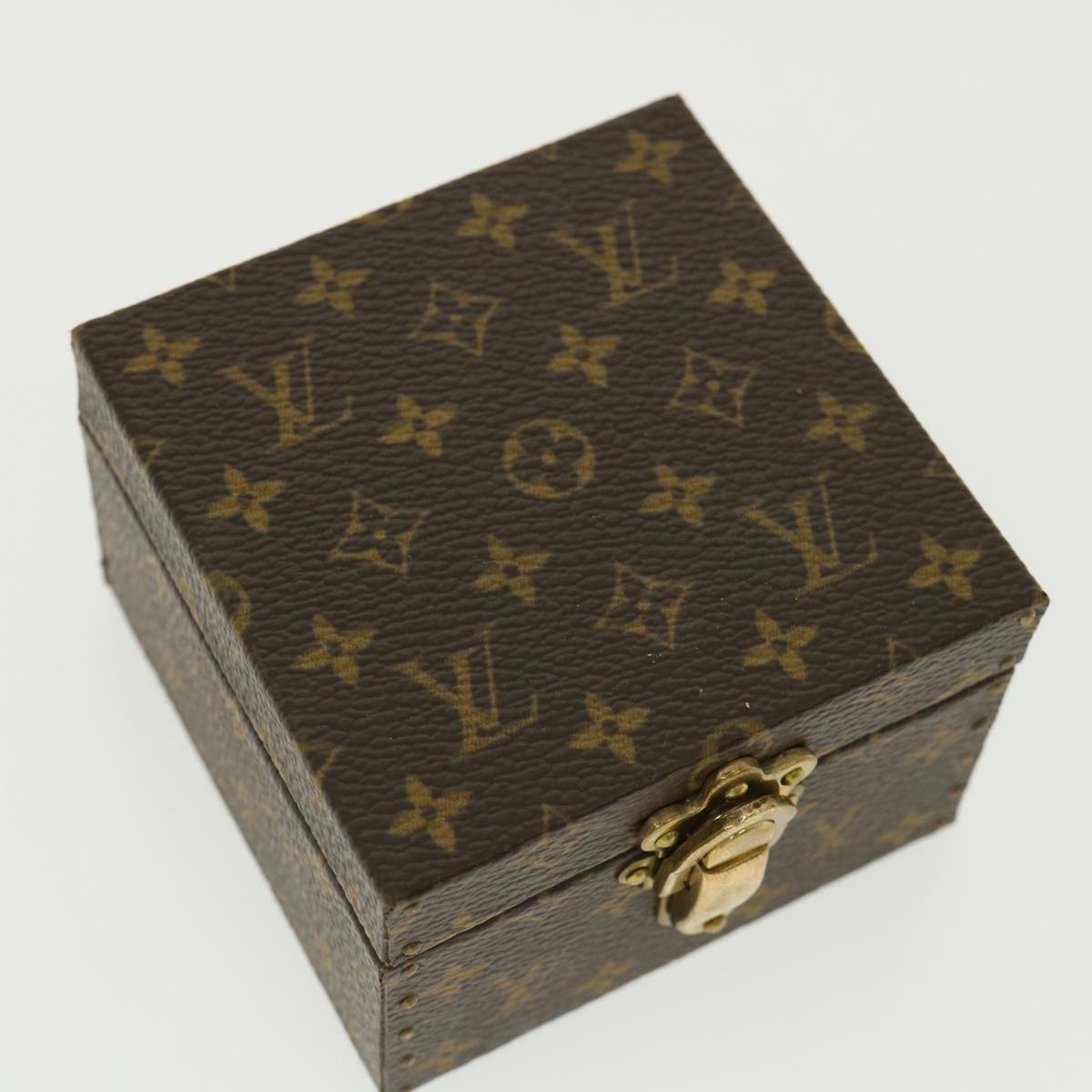 LOUIS VUITTON Monogram Eccrine Declaration Jewelry Box M21010 LV Auth yk5887