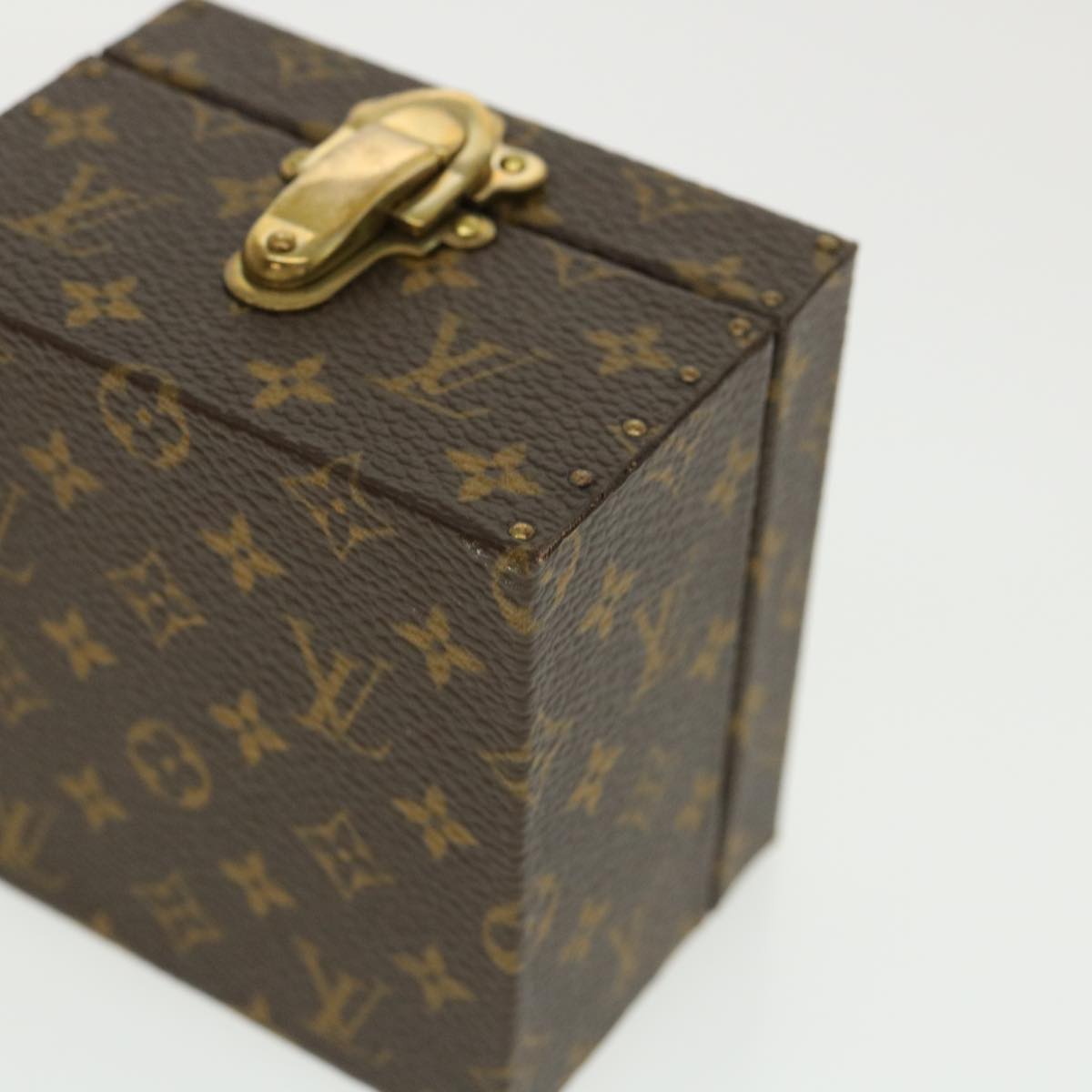 LOUIS VUITTON Monogram Eccrine Declaration Jewelry Box M21010 LV Auth yk5887