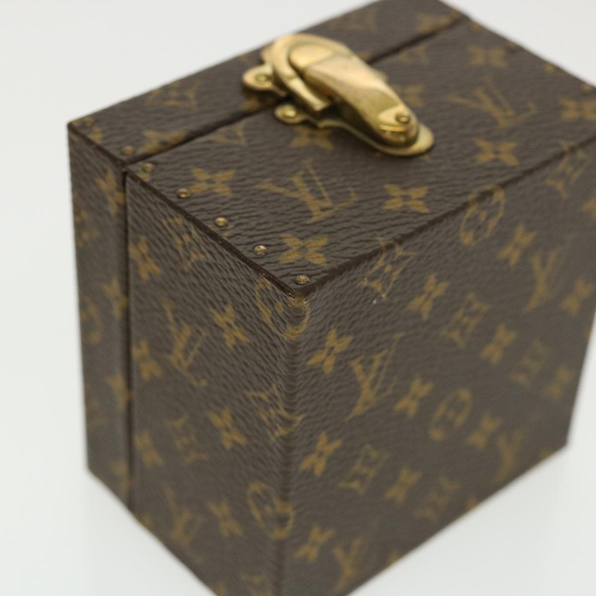 LOUIS VUITTON Monogram Eccrine Declaration Jewelry Box M21010 LV Auth yk5887