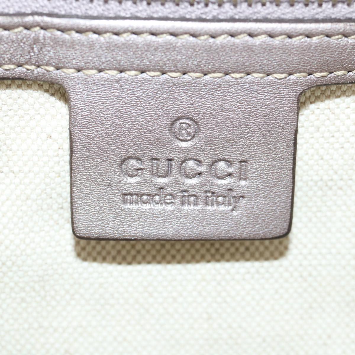 GUCCI Guccissima Shoulder Bag Purple Auth yk5917