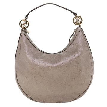 GUCCI Guccissima Shoulder Bag Purple Auth yk5917 - 0