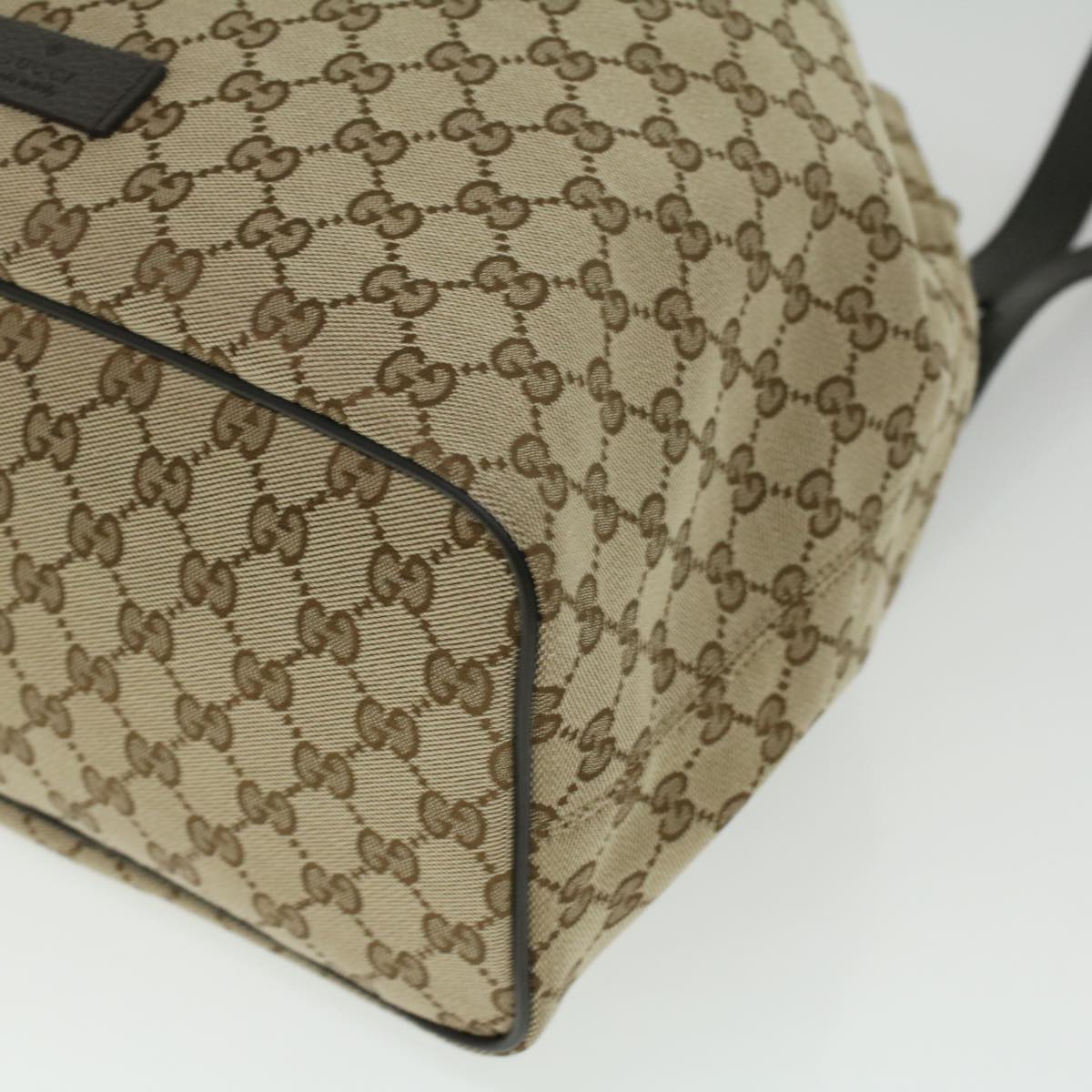 GUCCI GG Canvas Backpack outlet Beige 449175 Auth yk5920