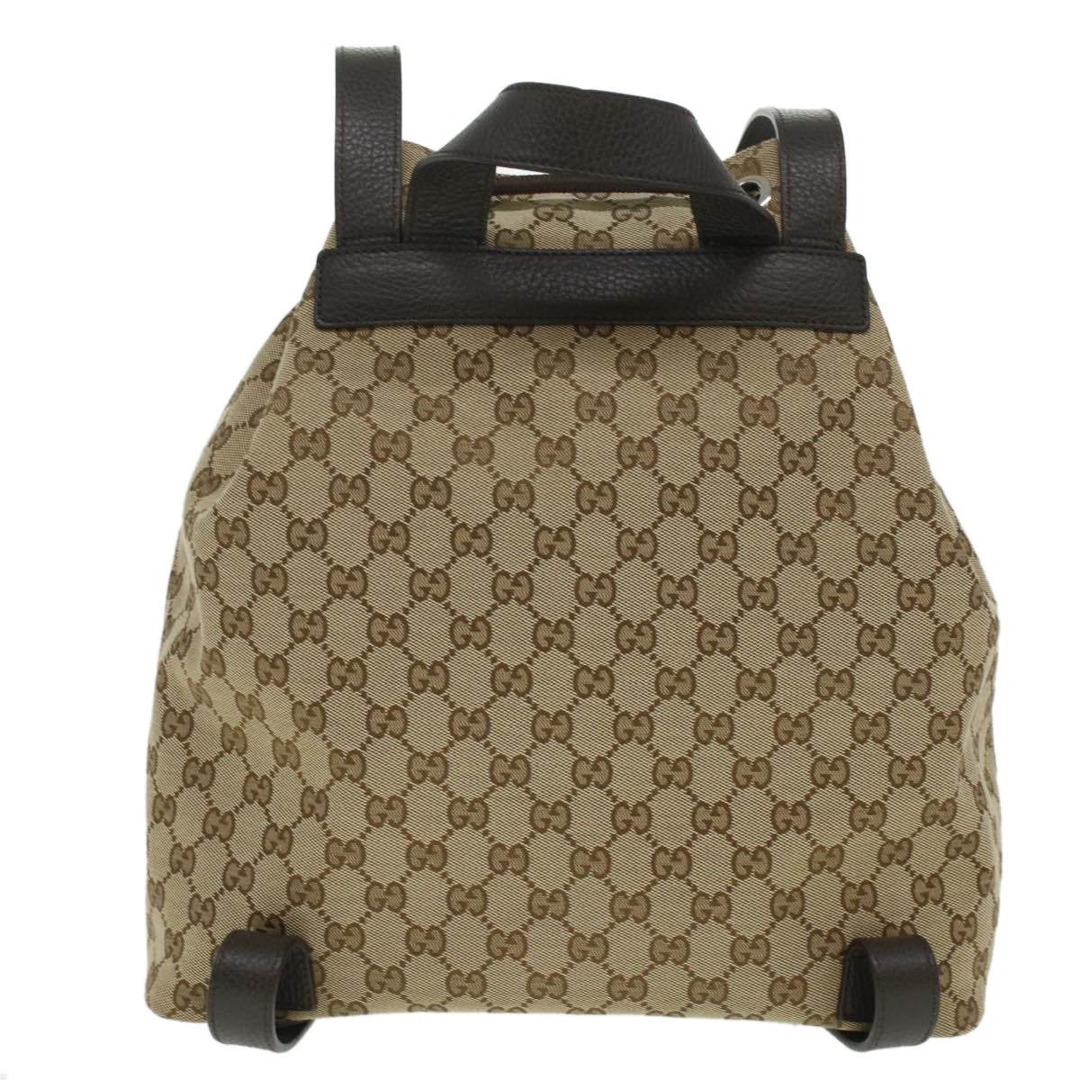 GUCCI GG Canvas Backpack outlet Beige 449175 Auth yk5920 - 0