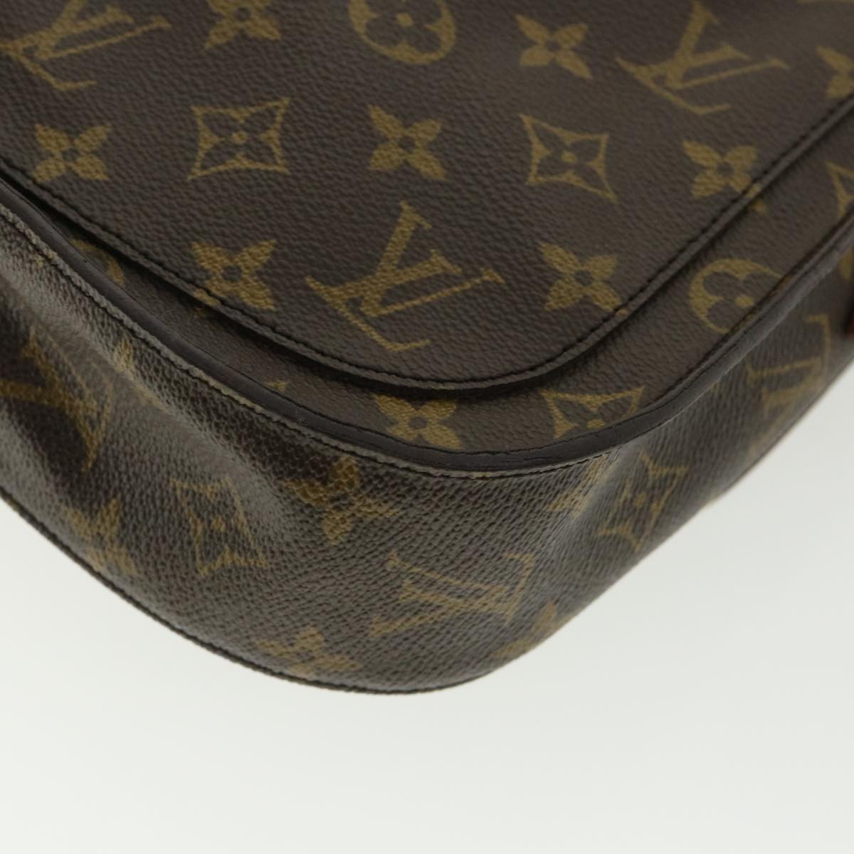 LOUIS VUITTON Monogram Saint Cloud GM Shoulder Bag M51242 LV Auth yk5924