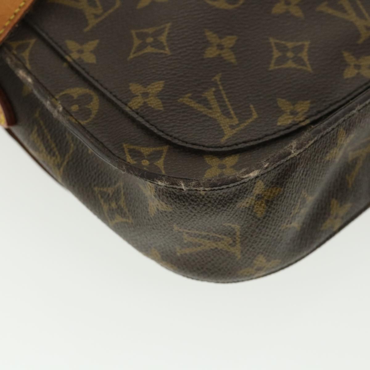 LOUIS VUITTON Monogram Saint Cloud GM Shoulder Bag M51242 LV Auth yk5924