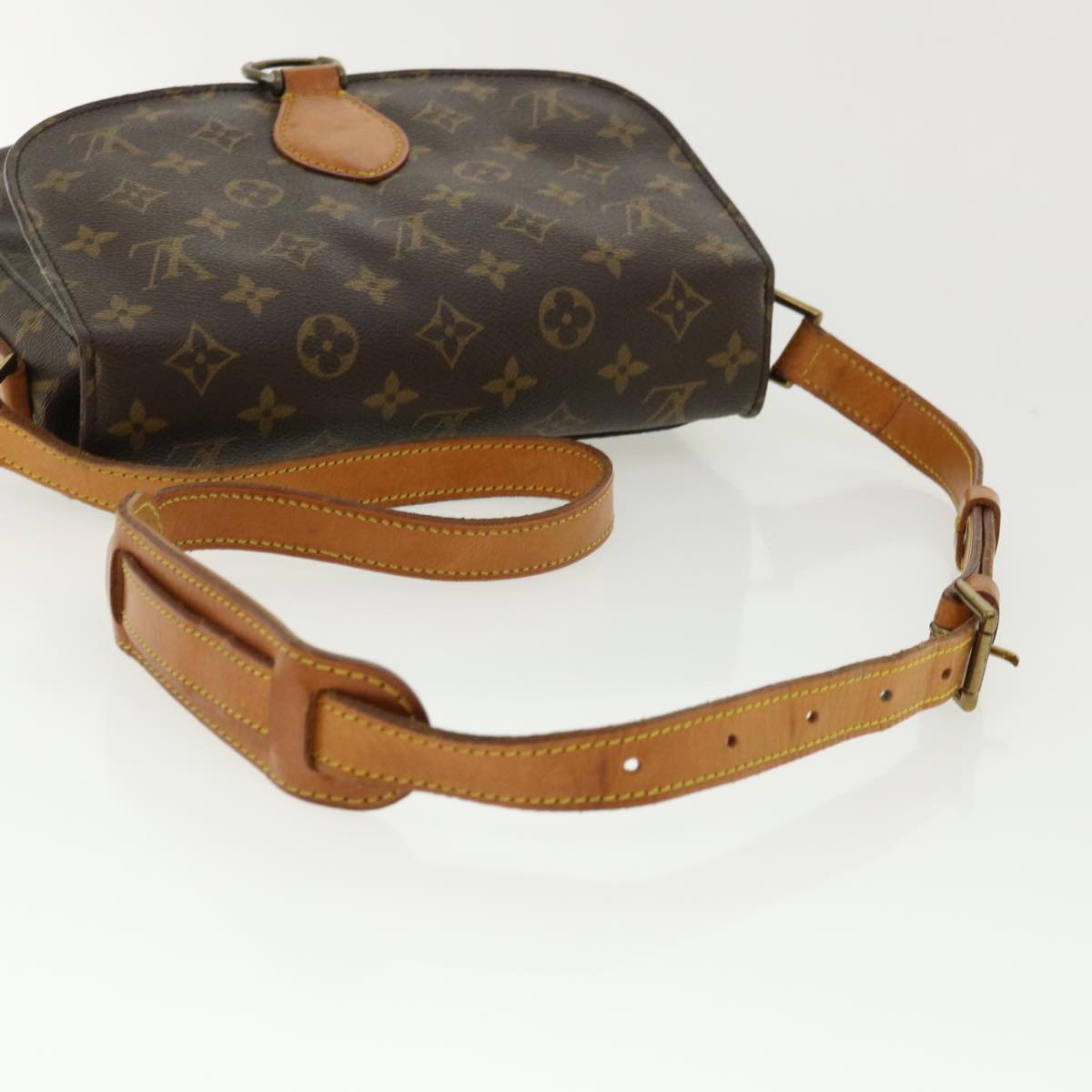 LOUIS VUITTON Monogram Saint Cloud GM Shoulder Bag M51242 LV Auth yk5924