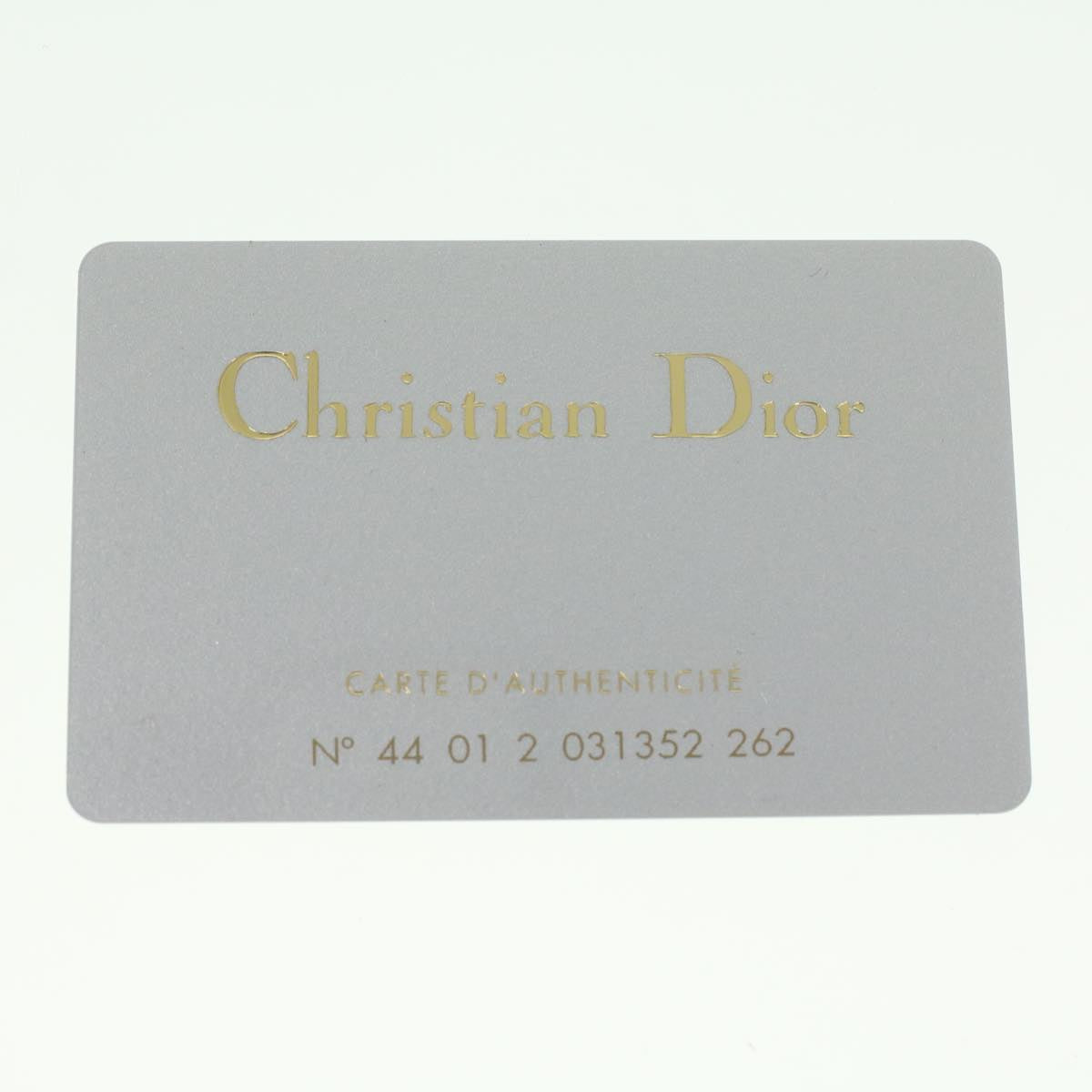 Christian Dior Maris Pearl Shoulder Bag Suede Brown MA-0999 Auth yk5927