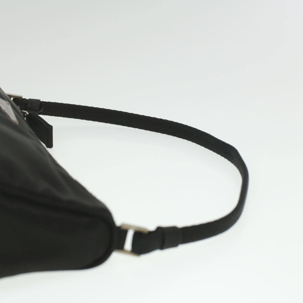 PRADA Accessory Pouch Nylon Black Auth yk5970