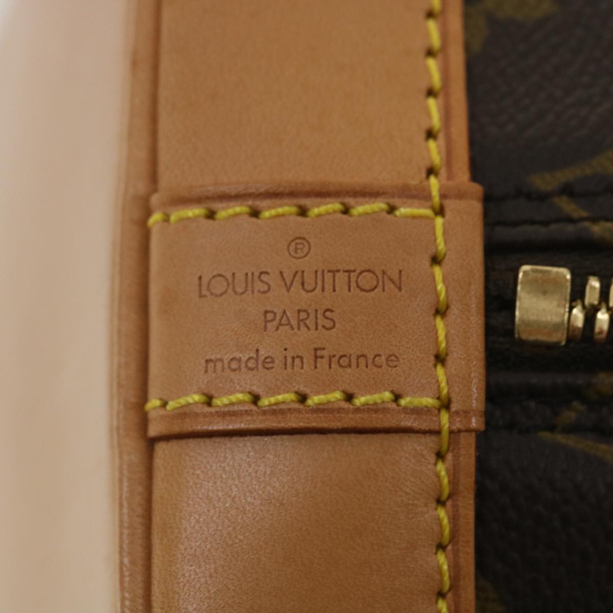LOUIS VUITTON Monogram Alma Hand Bag M51130 LV Auth yk6032