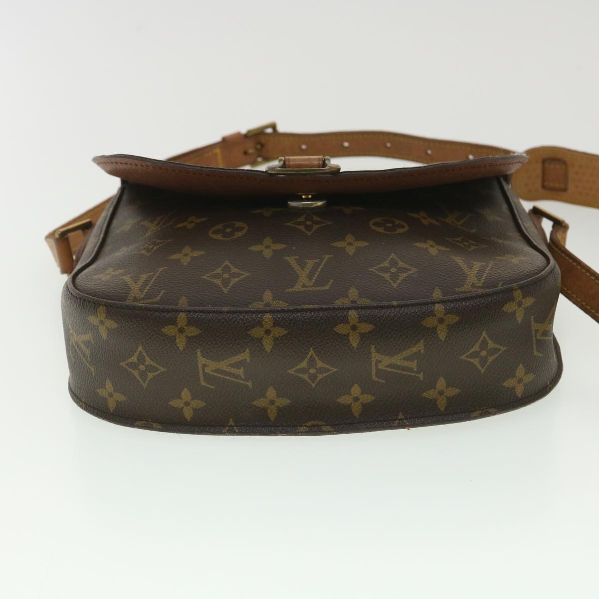 LOUIS VUITTON Monogram Saint Cloud GM Shoulder Bag M51242 LV Auth yk6113