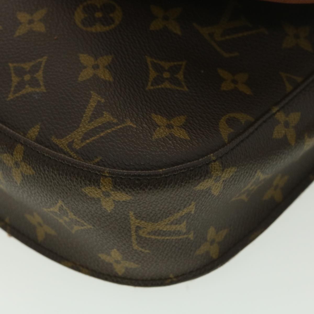 LOUIS VUITTON Monogram Saint Cloud GM Shoulder Bag M51242 LV Auth yk6113