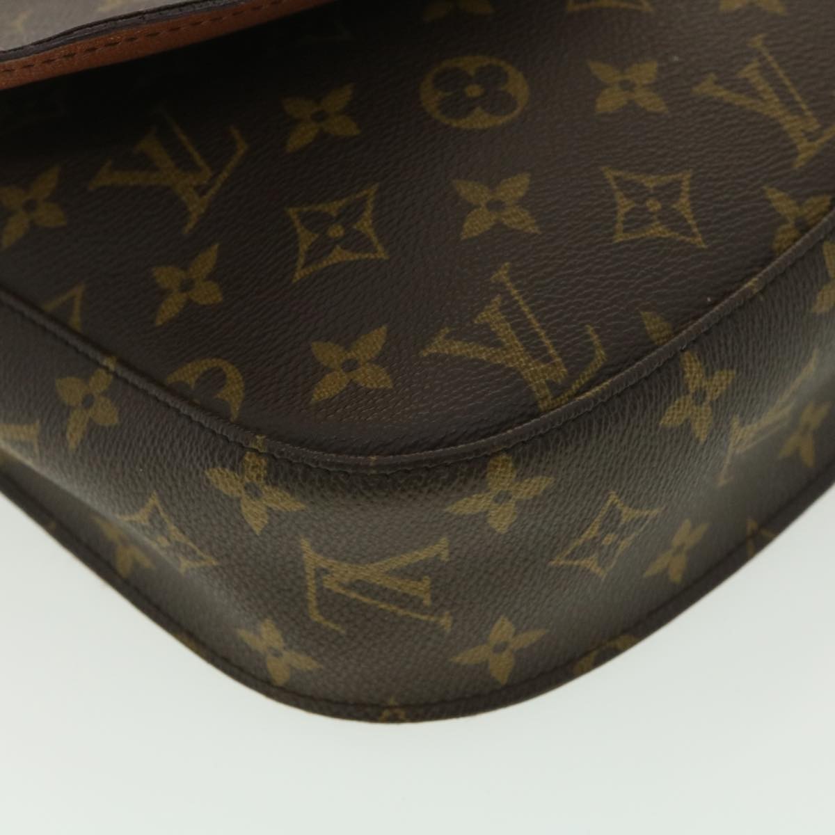 LOUIS VUITTON Monogram Saint Cloud GM Shoulder Bag M51242 LV Auth yk6113