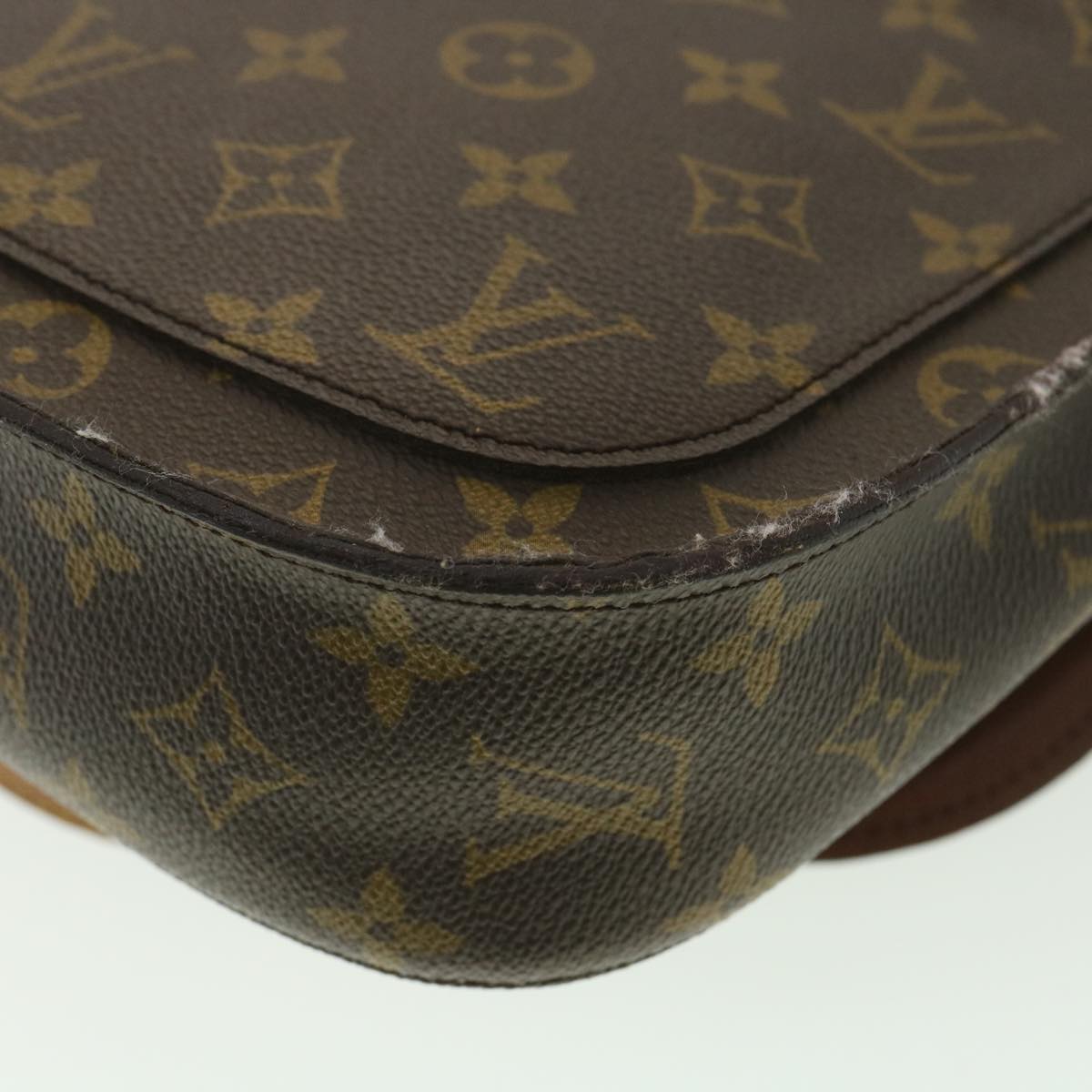 LOUIS VUITTON Monogram Saint Cloud GM Shoulder Bag M51242 LV Auth yk6113