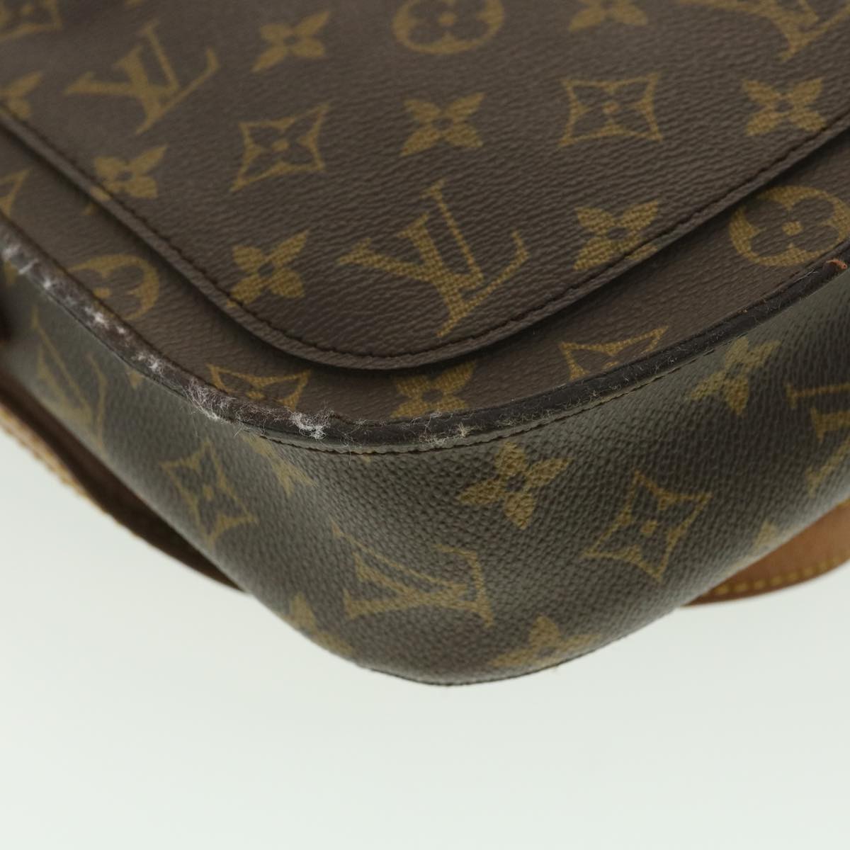 LOUIS VUITTON Monogram Saint Cloud GM Shoulder Bag M51242 LV Auth yk6113