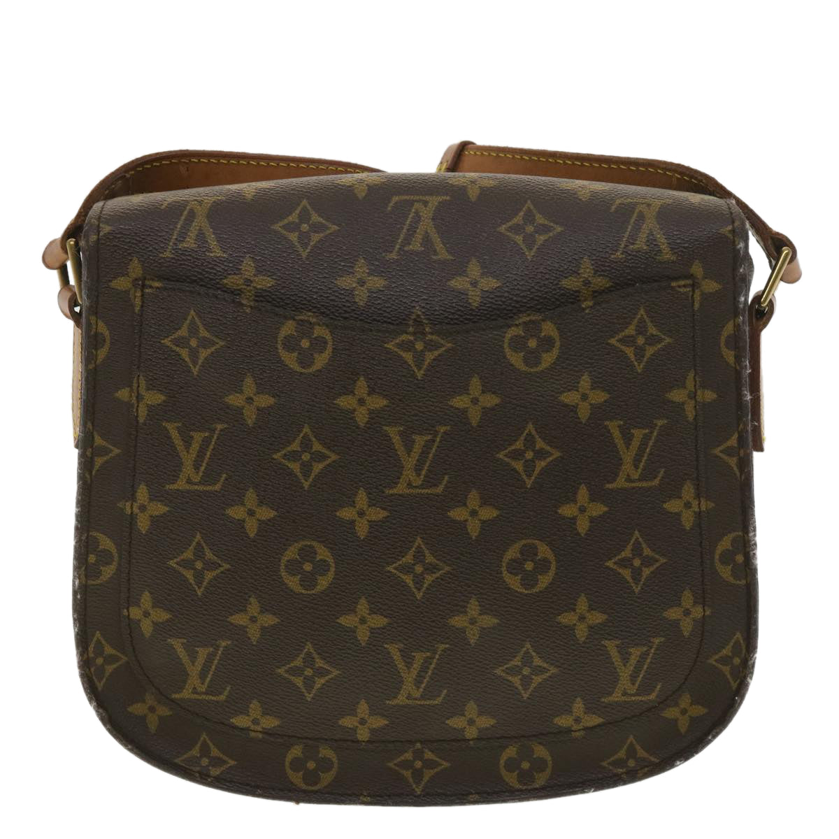 LOUIS VUITTON Monogram Saint Cloud GM Shoulder Bag M51242 LV Auth yk6113