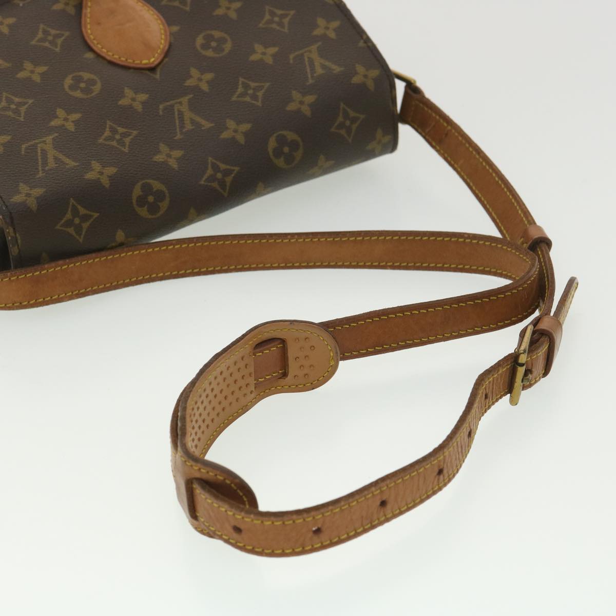 LOUIS VUITTON Monogram Saint Cloud GM Shoulder Bag M51242 LV Auth yk6113