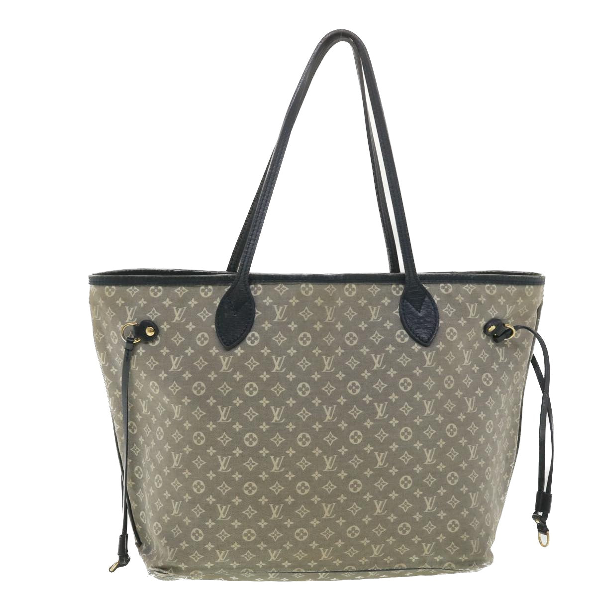 LOUIS VUITTON Monogram Idylle Neverfull MM Tote Bag Blue M40514 LV Auth yk6127