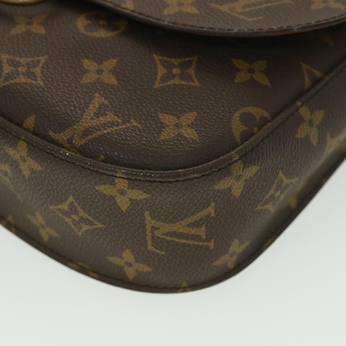 LOUIS VUITTON Monogram Saint Cloud GM Shoulder Bag M51242 LV Auth yk6129B