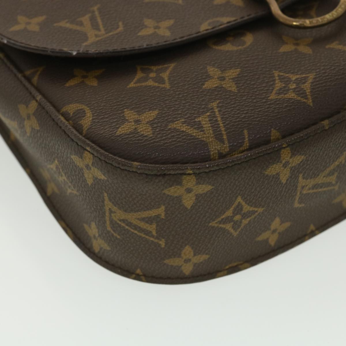 LOUIS VUITTON Monogram Saint Cloud GM Shoulder Bag M51242 LV Auth yk6129B