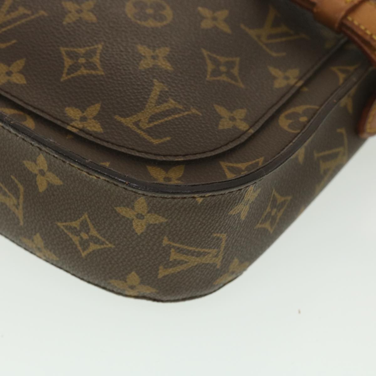 LOUIS VUITTON Monogram Saint Cloud GM Shoulder Bag M51242 LV Auth yk6129B