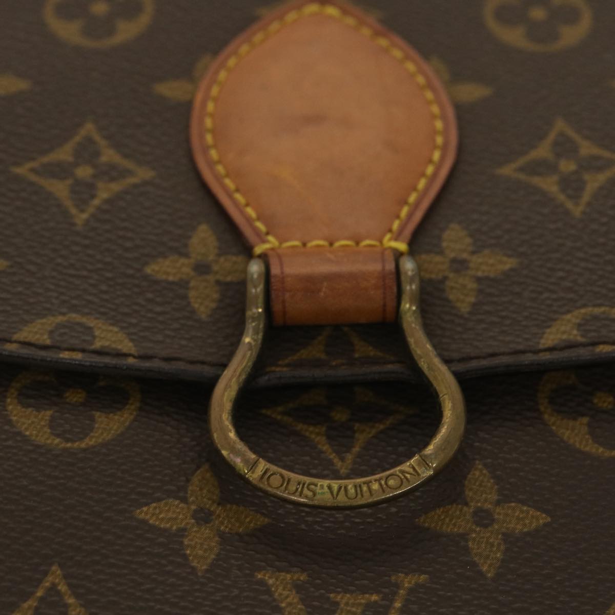 LOUIS VUITTON Monogram Saint Cloud GM Shoulder Bag M51242 LV Auth yk6129B