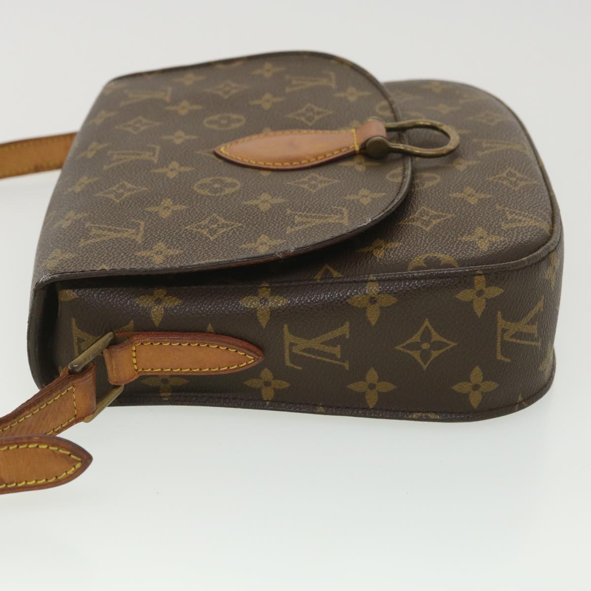 LOUIS VUITTON Monogram Saint Cloud GM Shoulder Bag M51242 LV Auth yk6129B