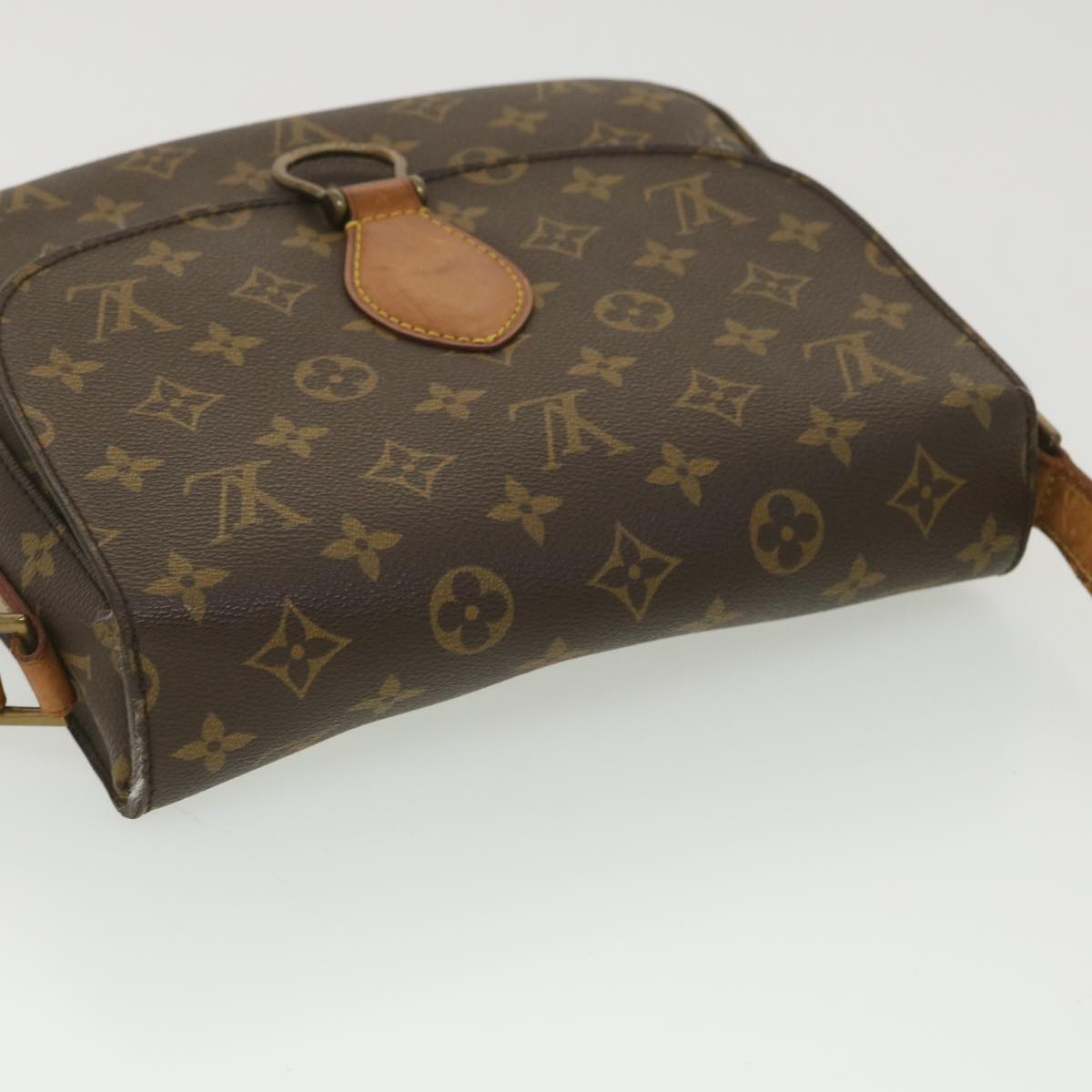 LOUIS VUITTON Monogram Saint Cloud GM Shoulder Bag M51242 LV Auth yk6129B