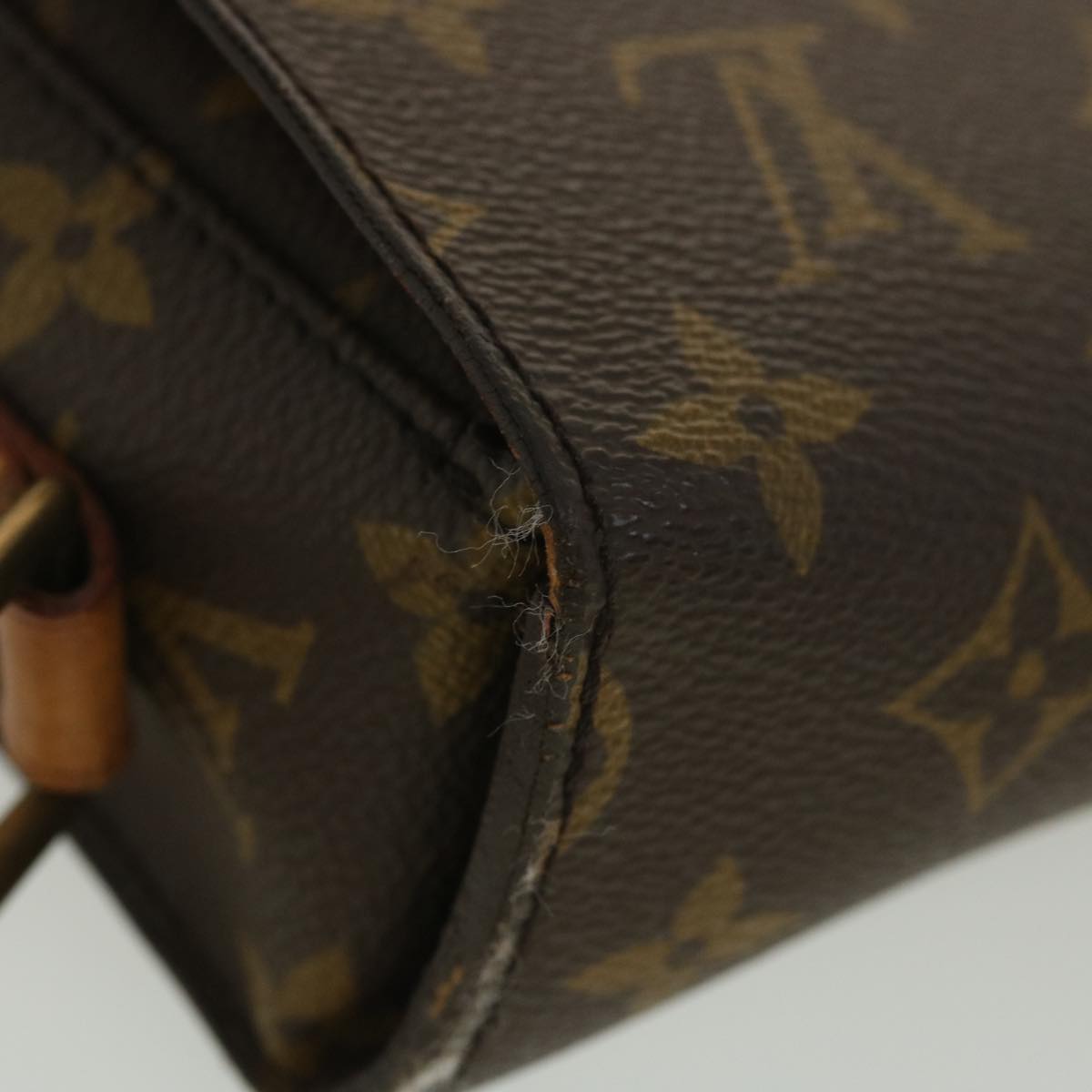 LOUIS VUITTON Monogram Saint Cloud GM Shoulder Bag M51242 LV Auth yk6129B