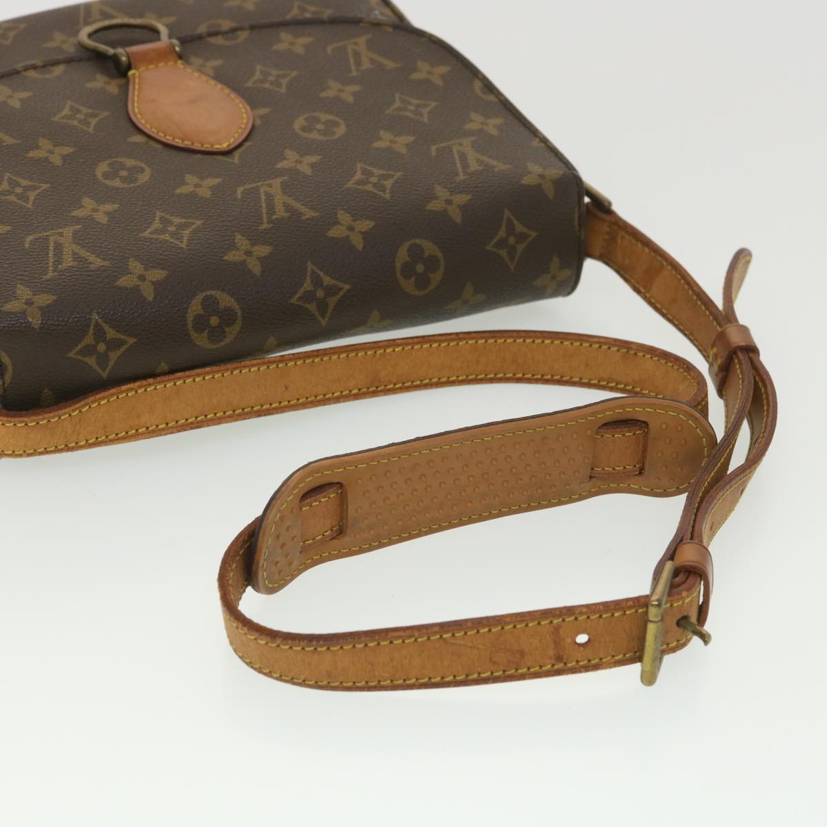 LOUIS VUITTON Monogram Saint Cloud GM Shoulder Bag M51242 LV Auth yk6129B