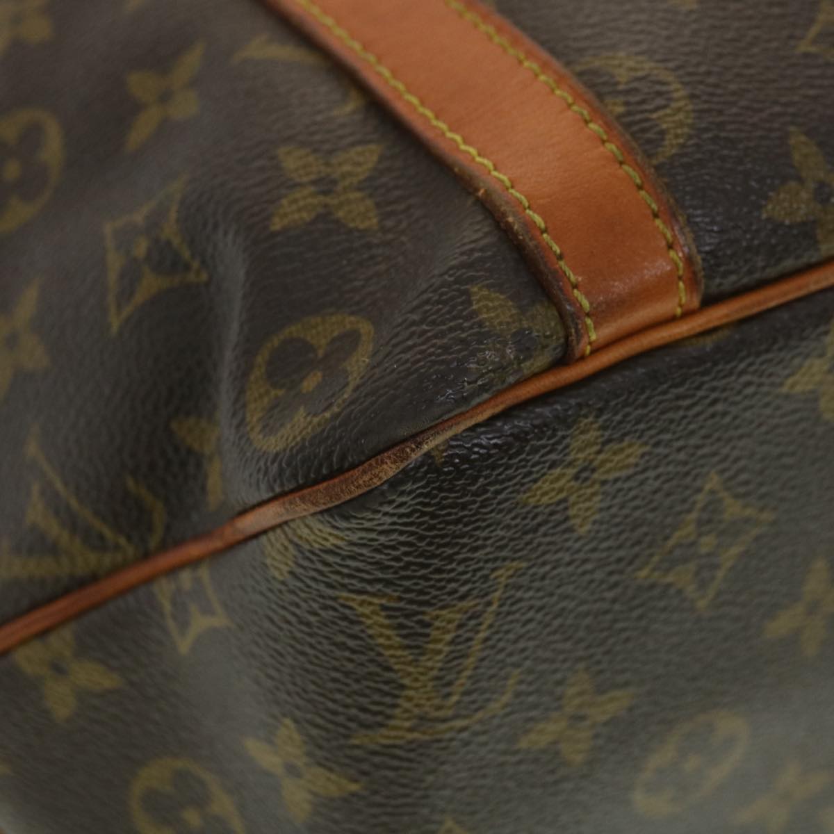 LOUIS VUITTON Monogram Sac Shopping Tote Bag M51108 LV Auth yk6164B