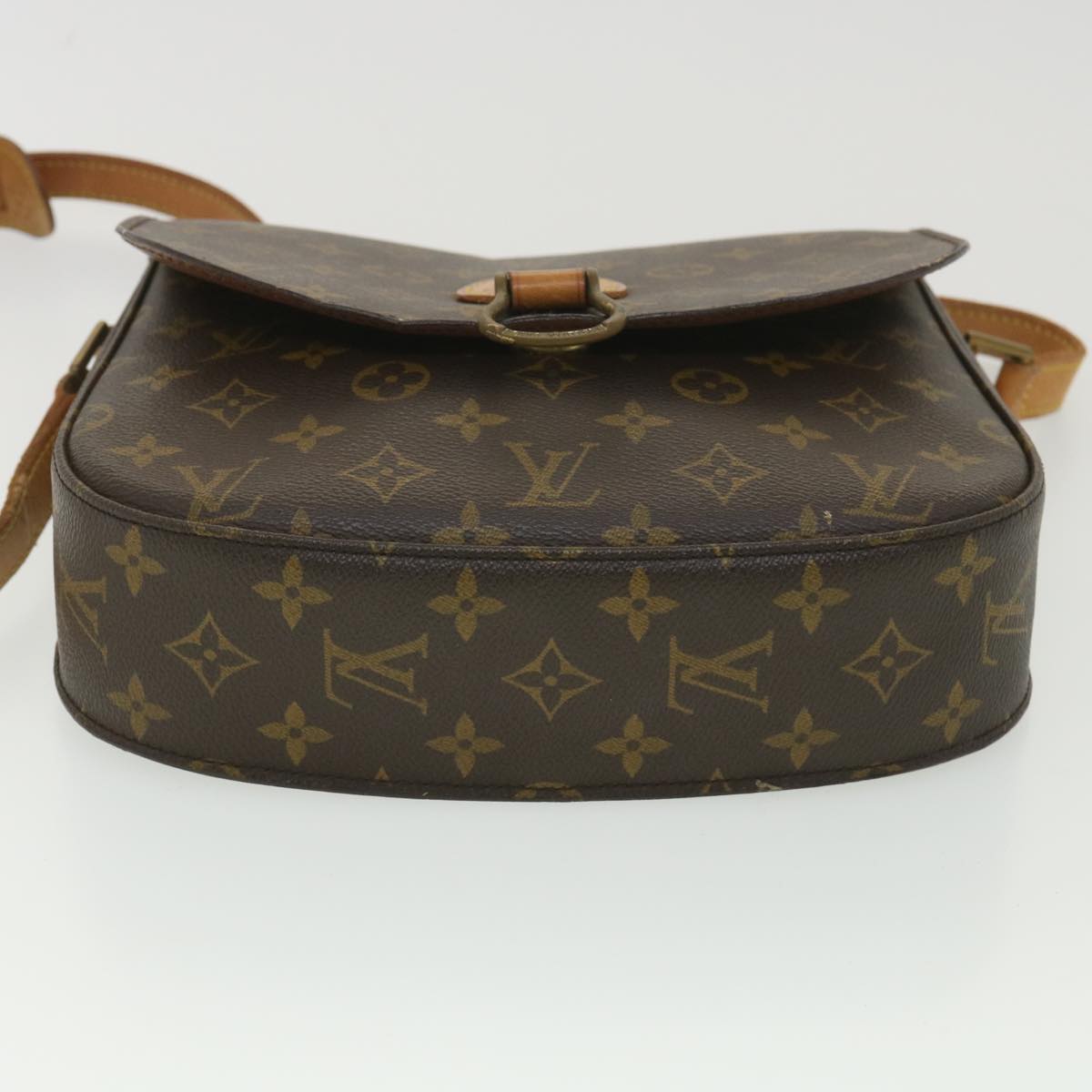 LOUIS VUITTON Monogram Saint Cloud GM Shoulder Bag M51242 LV Auth yk6174B