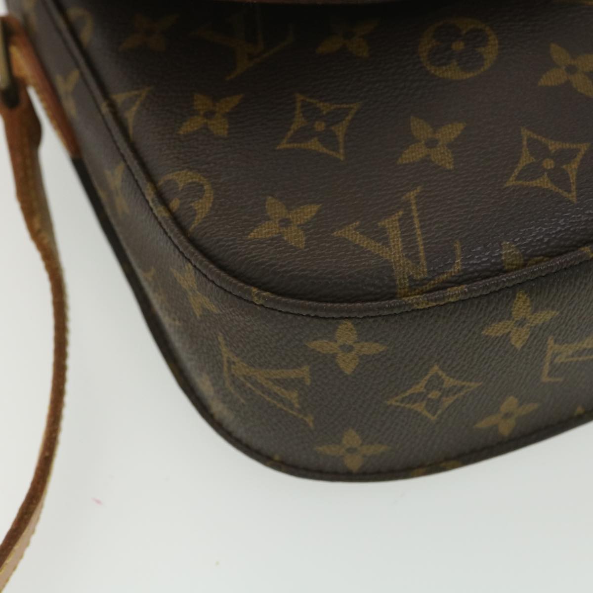 LOUIS VUITTON Monogram Saint Cloud GM Shoulder Bag M51242 LV Auth yk6174B