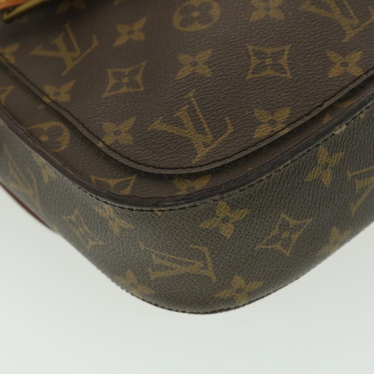 LOUIS VUITTON Monogram Saint Cloud GM Shoulder Bag M51242 LV Auth yk6174B