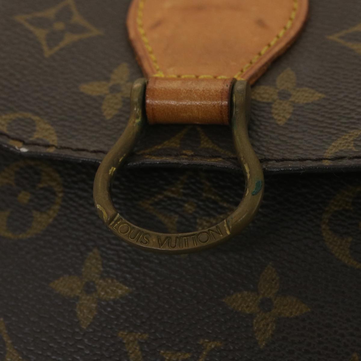 LOUIS VUITTON Monogram Saint Cloud GM Shoulder Bag M51242 LV Auth yk6174B