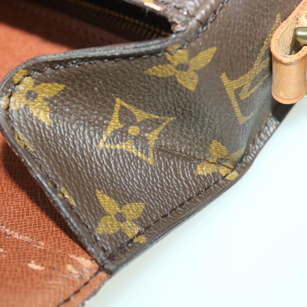 LOUIS VUITTON Monogram Saint Cloud GM Shoulder Bag M51242 LV Auth yk6174B