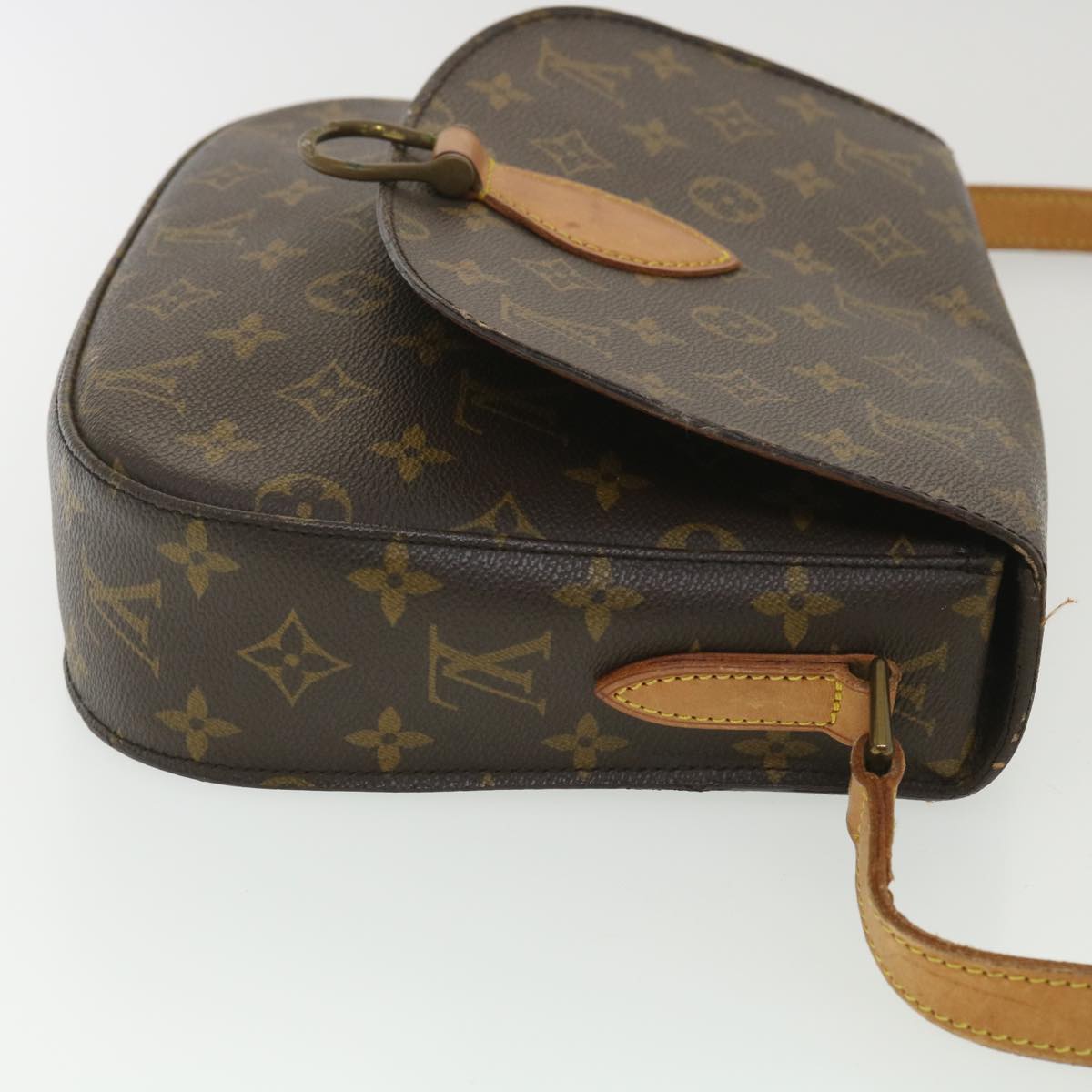 LOUIS VUITTON Monogram Saint Cloud GM Shoulder Bag M51242 LV Auth yk6174B