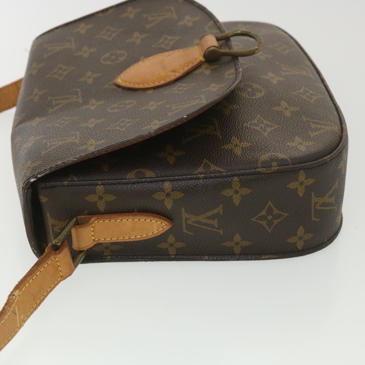 LOUIS VUITTON Monogram Saint Cloud GM Shoulder Bag M51242 LV Auth yk6174B