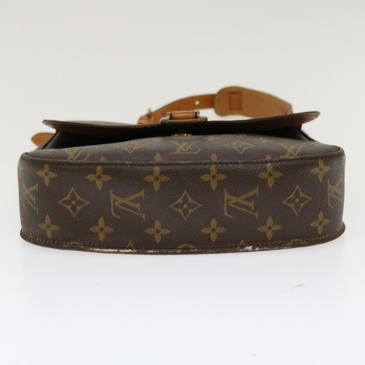 LOUIS VUITTON Monogram Saint Cloud GM Shoulder Bag M51242 LV Auth yk6202B