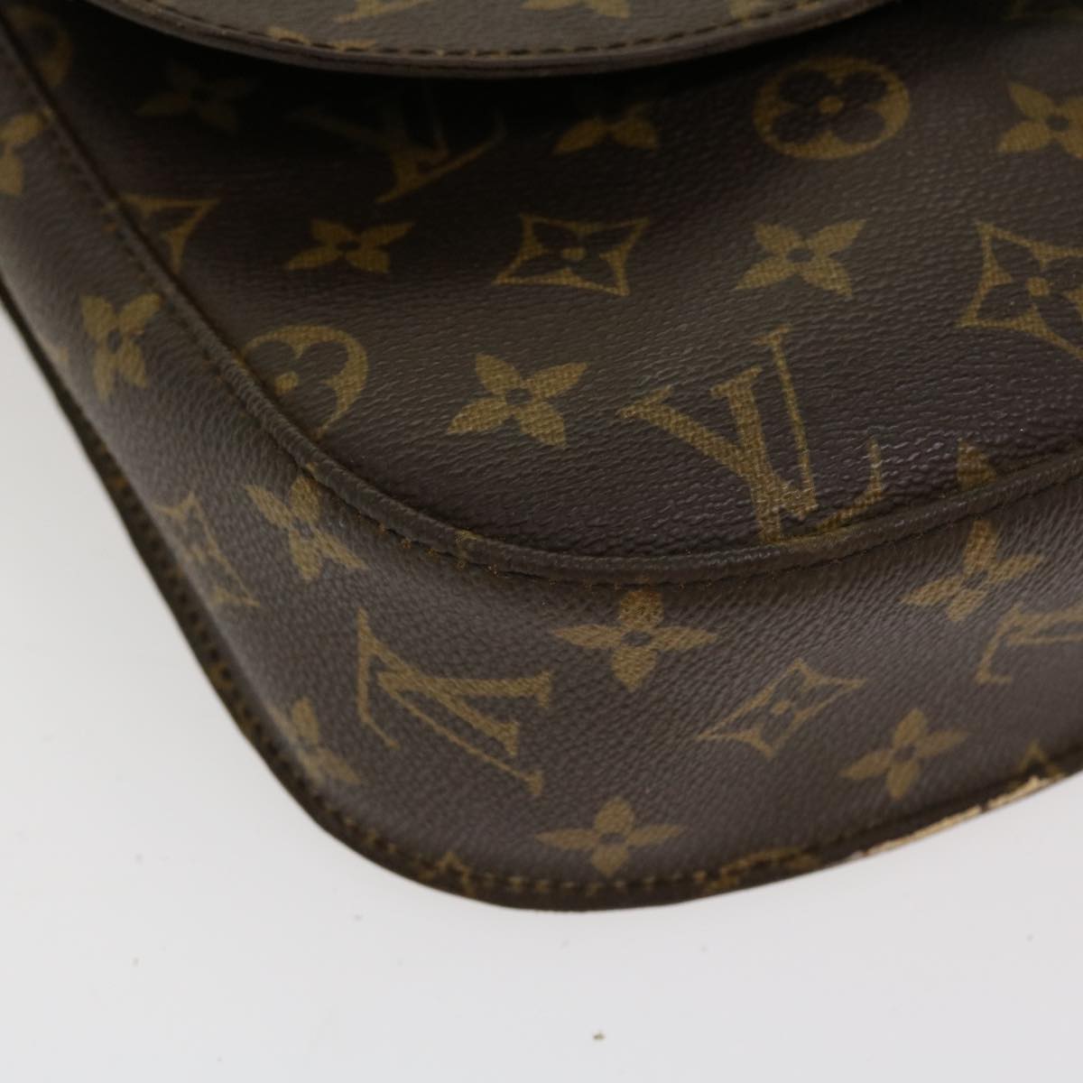 LOUIS VUITTON Monogram Saint Cloud GM Shoulder Bag M51242 LV Auth yk6202B