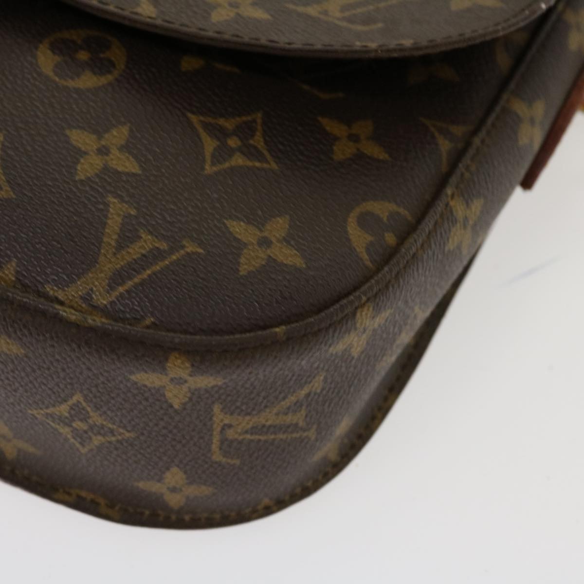 LOUIS VUITTON Monogram Saint Cloud GM Shoulder Bag M51242 LV Auth yk6202B