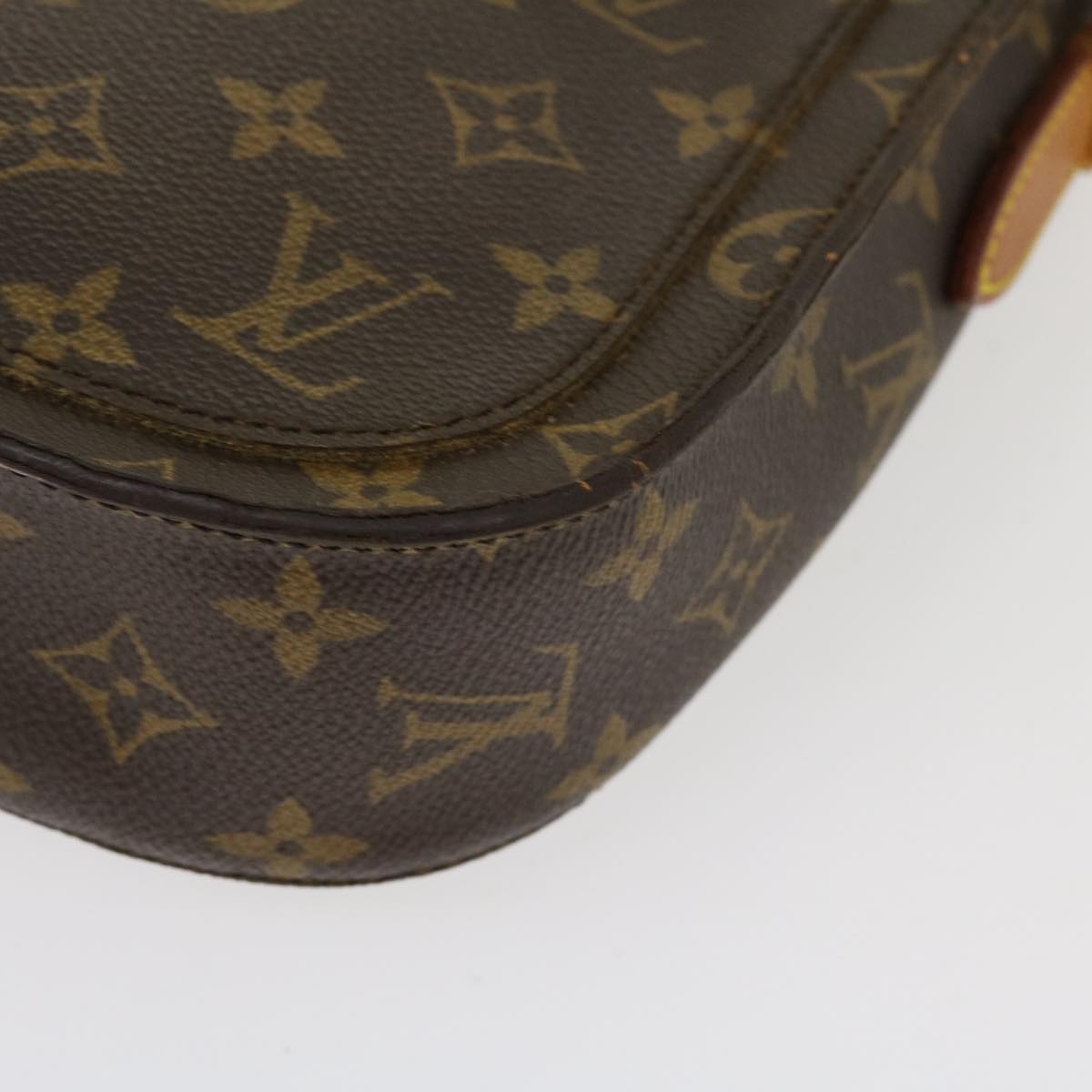 LOUIS VUITTON Monogram Saint Cloud GM Shoulder Bag M51242 LV Auth yk6202B