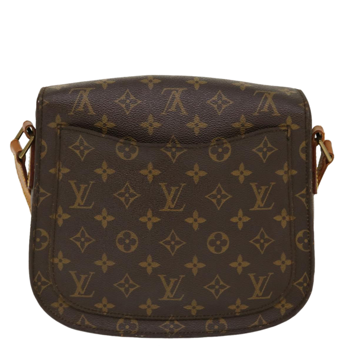 LOUIS VUITTON Monogram Saint Cloud GM Shoulder Bag M51242 LV Auth yk6202B