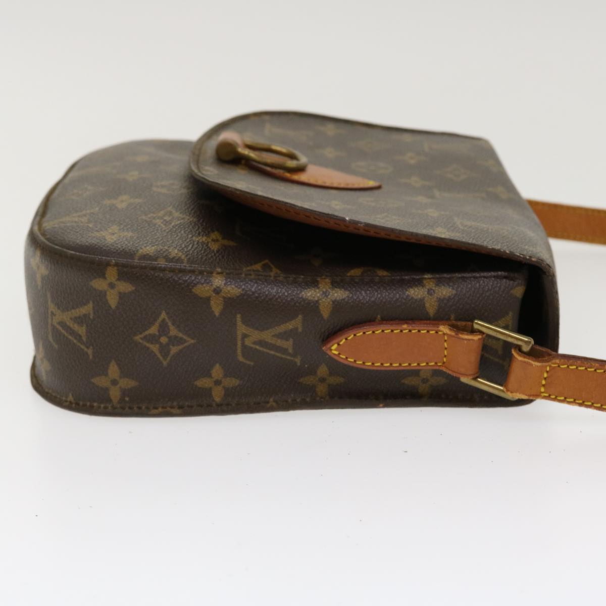 LOUIS VUITTON Monogram Saint Cloud GM Shoulder Bag M51242 LV Auth yk6202B