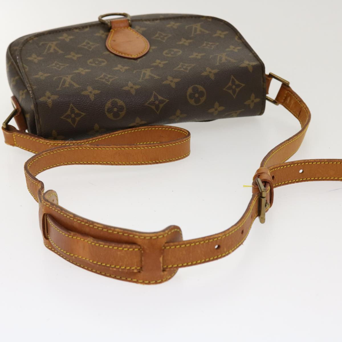 LOUIS VUITTON Monogram Saint Cloud GM Shoulder Bag M51242 LV Auth yk6202B